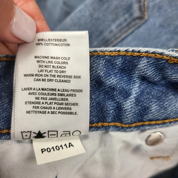VIGOSS Distressed High Waisted Billie 90s Blue Jeans Sz 29 NWT NEW - Picture 11 of 15